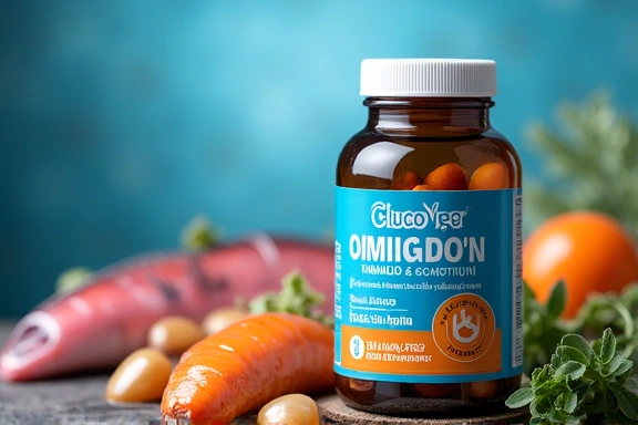GlucoVigor Omega 3 Natural