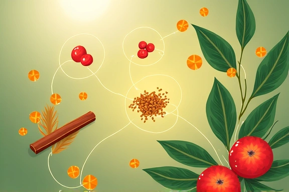 Sinergia ingredientelor naturale