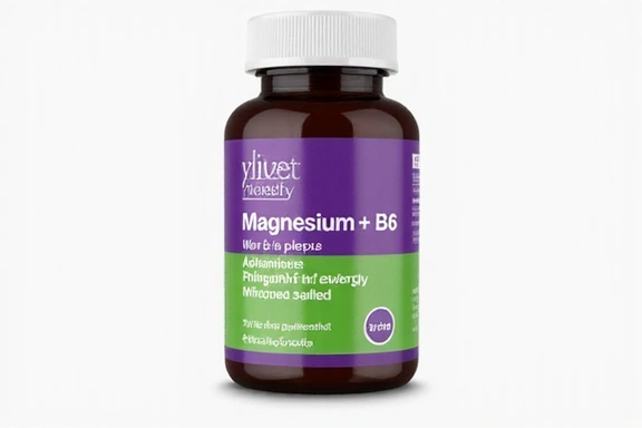 Supliment de Magneziu și B6